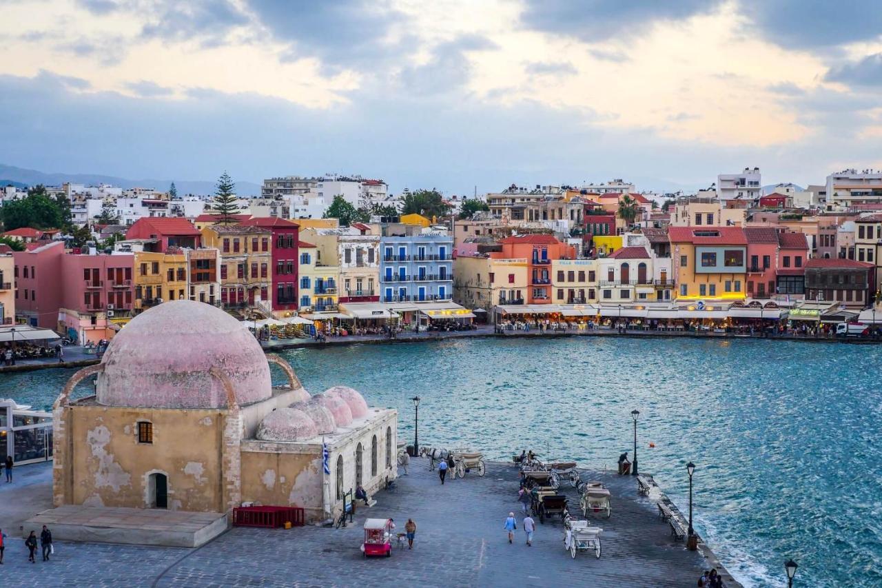 Antigone'S Lux Home 10Mins Walk To Beach, Old Town, City خانيا المظهر الخارجي الصورة